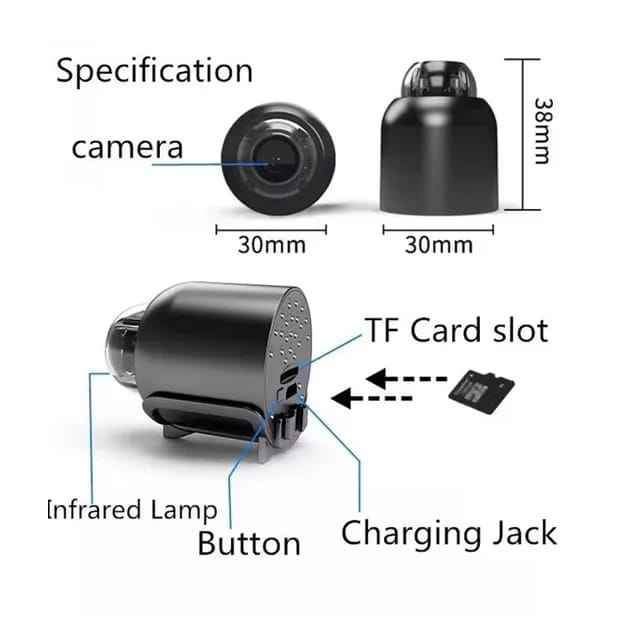 X5 Mini Camera (Rechargeable) - Image 2
